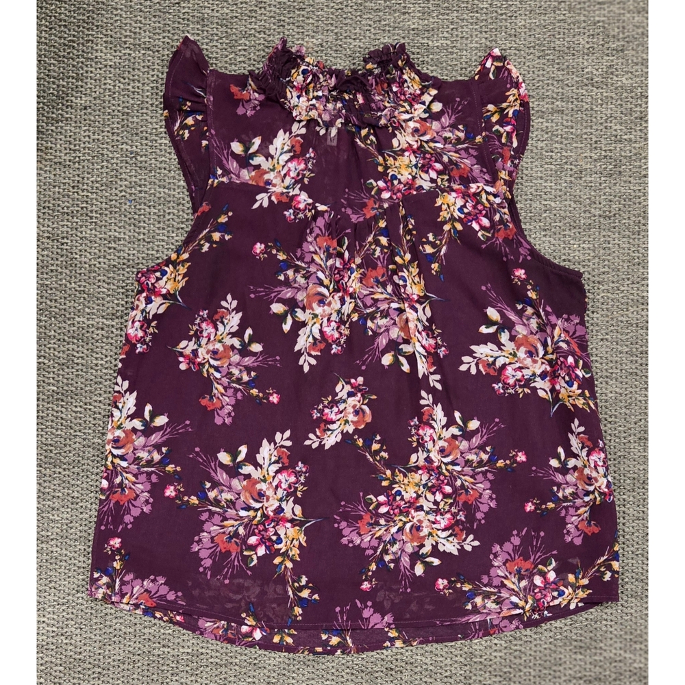 Floral Sleeveless Top